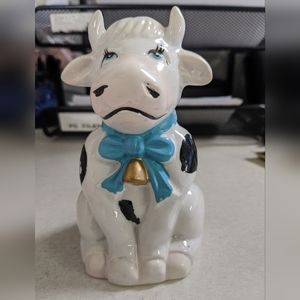 Blue and White Cow bell